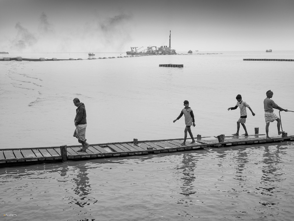 Bengalis living along the Jamuna River